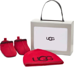 Ugg -Ugg ugg childrens infants baby tasman beanie samba red 1133630i sbr 09851.1700620663