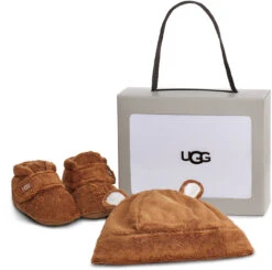 Ugg -Ugg ugg childrens infants bixbee and beanie chesnut 1120951i che 50076.1630354798
