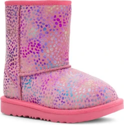 Ugg -Ugg ugg childrens kids classic 2 spots pink rose sparkle suede 1123615k prss 20550.1630083044