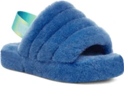 UGG Kids Fluff Yeah Slide -Ugg ugg childrens kids fluff yeah slide mystic blue gradient 1120030k mbgt 51792.1647038453