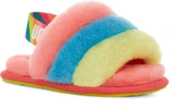 UGG Toddlers Fluff Yeah Slide 15 UGG Toddlers Fluff Yeah Slide -Ugg ugg childrens toddlers fluff yeah slide peach bliss multi 1124931t pbmt 34575.1651776272