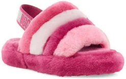 UGG Kids Fluff Yeah Slide -Ugg ugg kids fluff yeah slide pink multi 1116913k pkmu 67335.1647038453