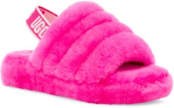 UGG Kids Fluff Yeah Slide -Ugg ugg kids fluff yeah slide rock rose 1098494k rcr 17695.1647038454