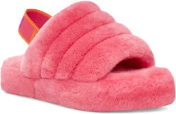 UGG Kids Fluff Yeah Slide -Ugg ugg kids fluff yeah slide strawberry sorbet multi 1117462T ssmlt 74535.1647038454
