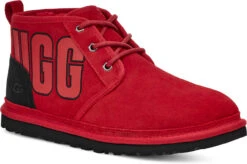 UGG Men's Neumel Graphic Outline 6 UGG Men's Neumel Graphic Outline -Ugg ugg mens neumel graphic outline samba red black suede 1130715 srbs 44128.1659641551