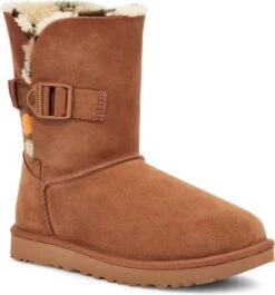 UGG Women's Bailey Buckle Cali Collage 7 UGG Women's Bailey Buckle Cali Collage -Ugg ugg womens bailey buckle cali collage chestnut olive 1122720 ctol 34198.1611610212
