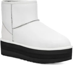 UGG Women's Classic Mini Platform 11 UGG Women's Classic Mini Platform -Ugg ugg womens classic mini platform ultra matte white 1130611 umwh 96261.1700836420