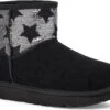 UGG Women's Classic Mini Sequin Stars -Ugg ugg womens classic mini sequin stars black 1109441 blk 75994.1594663059