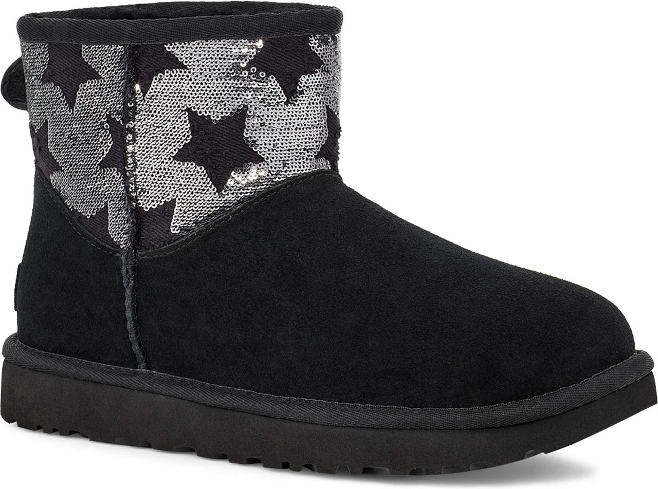 UGG Women's Classic Mini Sequin Stars 3 UGG Women's Classic Mini Sequin Stars