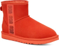 UGG Women's Classic Mini Side Logo II 9 UGG Women's Classic Mini Side Logo II -Ugg ugg womens classic mini side logo 2 hazard orange 1134962 hong 78508.1662579291