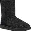 UGG Women's Classic Short Metallic Spots -Ugg ugg womens classic short metallic sports black 1135110 blk 95019.1669055519