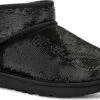 UGG Women's Classic Ultra Mini Mirror Ball 1 UGG Women's Classic Ultra Mini Mirror Ball -Ugg ugg womens classic ultra mini mirror ball black 1151616 blk 37163.1700838135