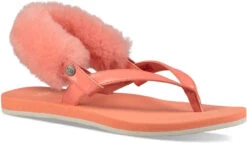 UGG Women's LaaLaa -Ugg ugg womens laalaa vibrant coral 1090387 vcrl 31669.1521471415