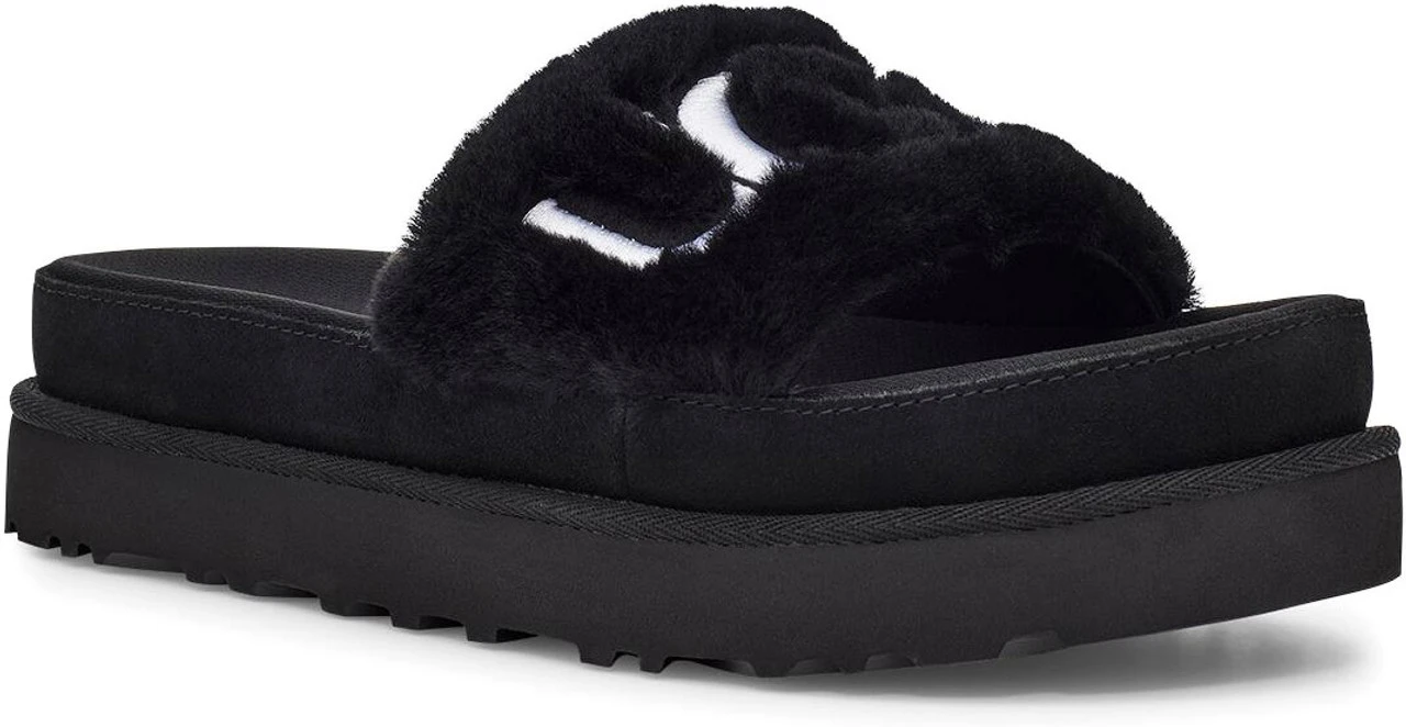 UGG Women's Laton Fur Slide 4 UGG Women's Laton Fur Slide - Image 2