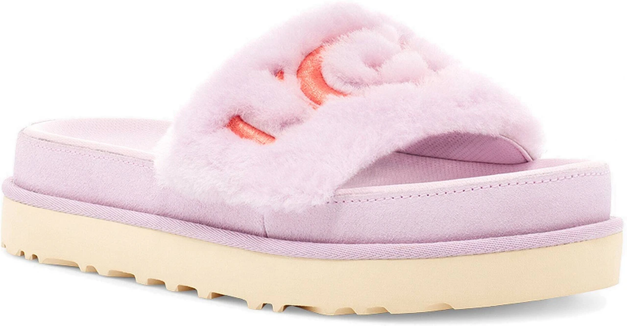 UGG Women's Laton Fur Slide 5 UGG Women's Laton Fur Slide - Image 3