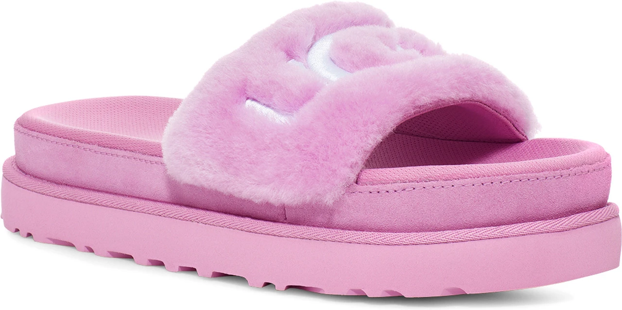 UGG Women's Laton Fur Slide 8 UGG Women's Laton Fur Slide - Image 6