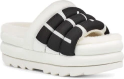 UGG Women's Maxi Slide Logo -Ugg ugg womens maxi slide logo white 1127067 wht 61268.1646263363
