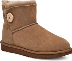 UGG Women's Mini Bailey Button II 10 UGG Women's Mini Bailey Button II -Ugg ugg womens mini bailey button 2 hickory 1016422 hck 20204.1631549679